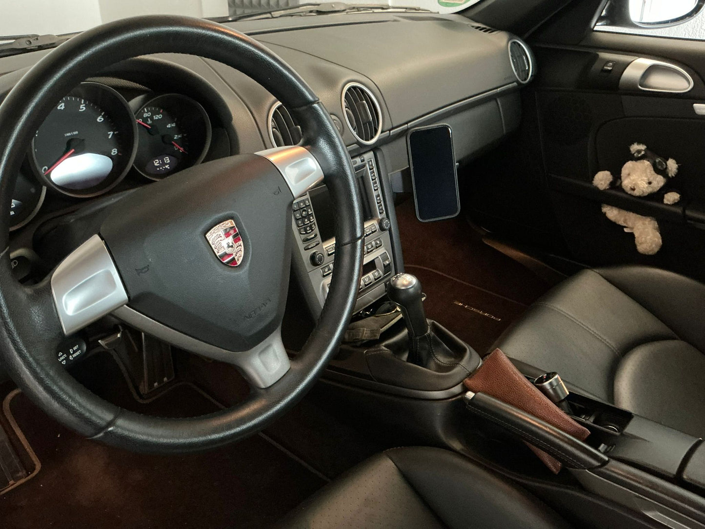 Porsche Boxster 987 phone holder mobile phone holder